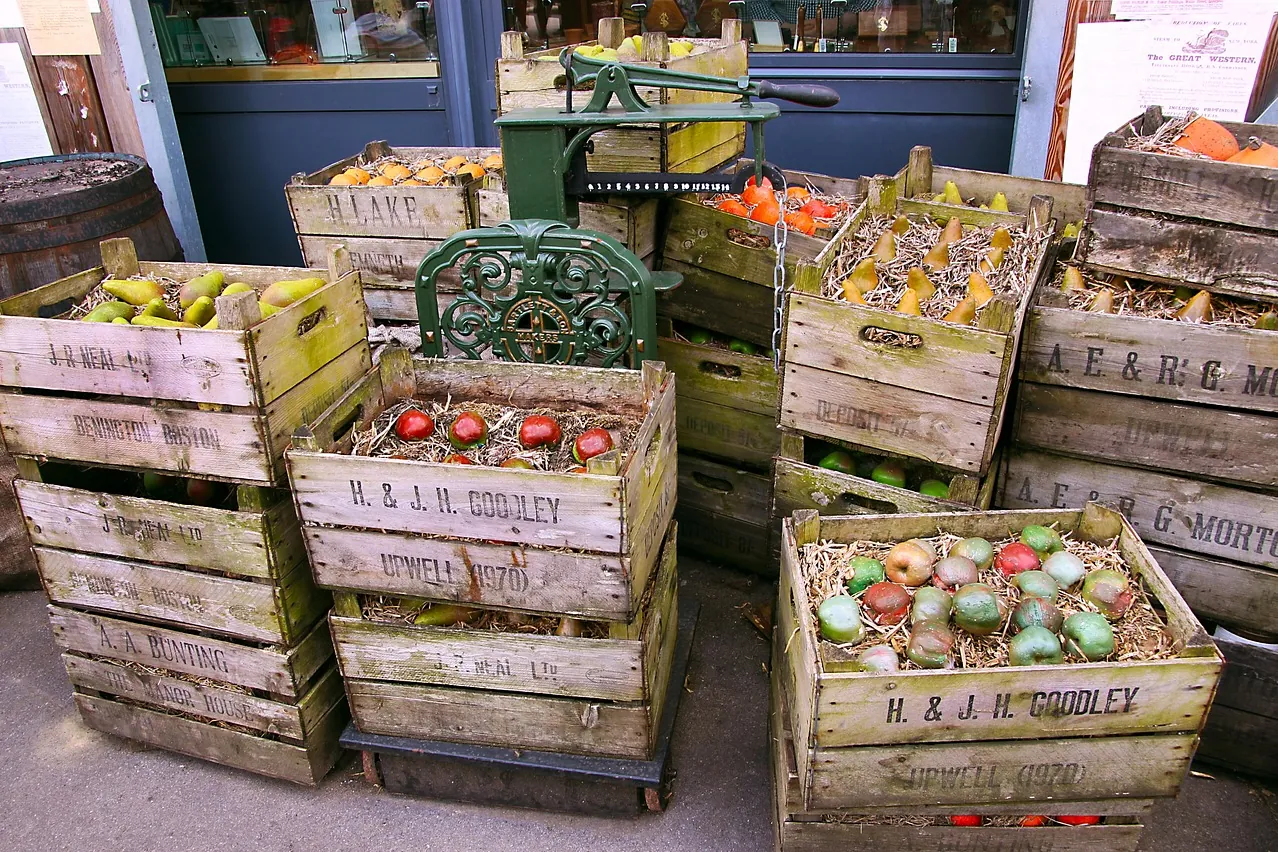 Boxes, crates, container