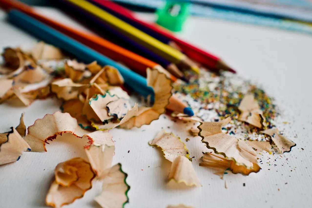 Pencils, colored pencils, art